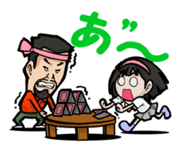 chabudaioyaji and sakura sticker #6515536