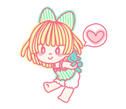 Lun and Pipi English version sticker #6515720