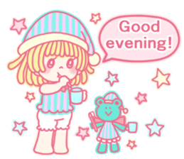 Lun and Pipi English version sticker #6515723