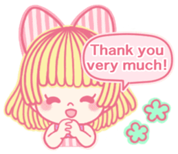 Lun and Pipi English version sticker #6515725