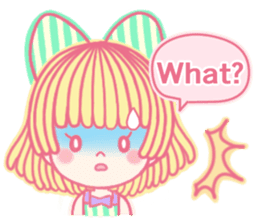 Lun and Pipi English version sticker #6515728