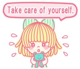 Lun and Pipi English version sticker #6515733