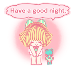 Lun and Pipi English version sticker #6515734