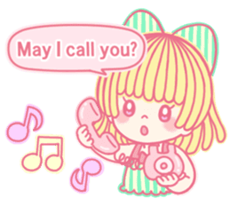 Lun and Pipi English version sticker #6515735