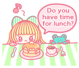 Lun and Pipi English version sticker #6515736