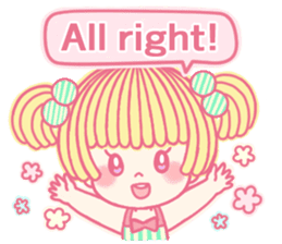 Lun and Pipi English version sticker #6515738