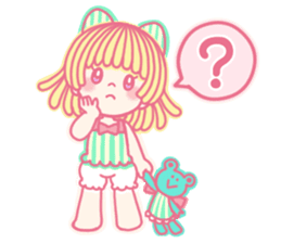 Lun and Pipi English version sticker #6515740