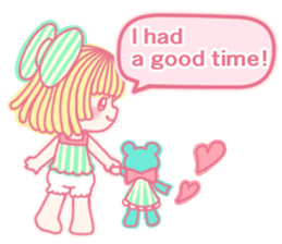 Lun and Pipi English version sticker #6515747