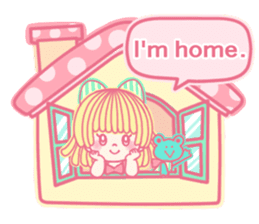 Lun and Pipi English version sticker #6515749