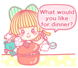 Lun and Pipi English version sticker #6515751