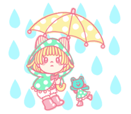 Lun and Pipi English version sticker #6515756