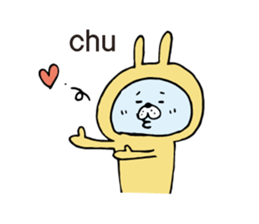 Usapyon's frequently used words sticker #6515802