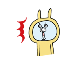 Usapyon's frequently used words sticker #6515817