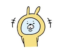 Usapyon's frequently used words sticker #6515820