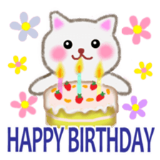 Four plump cats 1 sticker #6516257