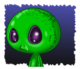 L.E.T green invader sticker #6517228