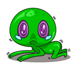 L.E.T green invader sticker #6517245