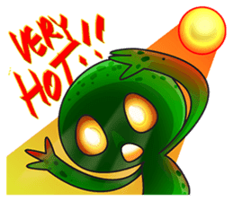 L.E.T green invader sticker #6517267