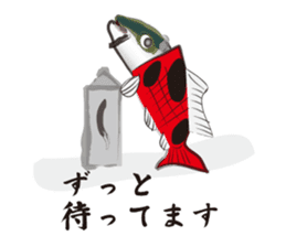 Unrequited love of the yellowtail sticker #6518920