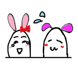 KARA USAGI sticker #6519050