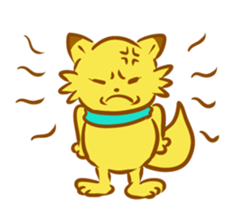 Rabbit and fox sticker #6519201