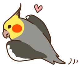 Cockatiel freestyle sticker #6519386