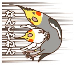 Cockatiel freestyle sticker #6519400