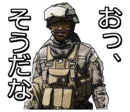 Military FPS Talk Sticker sticker #6520265