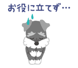 Tuna of Schnauzer 3 An honorific sticker #6521091