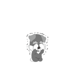 Tuna of Schnauzer 3 An honorific sticker #6521095