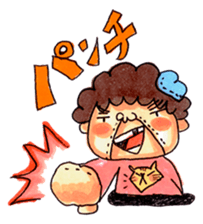 Aunt who speaks Osaka diarect sticker #6522320