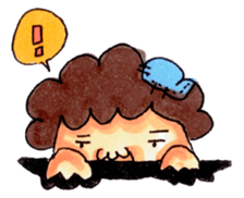 Aunt who speaks Osaka diarect sticker #6522325