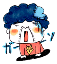 Aunt who speaks Osaka diarect sticker #6522326