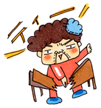 Aunt who speaks Osaka diarect sticker #6522328