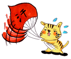 Aunt who speaks Osaka diarect sticker #6522333