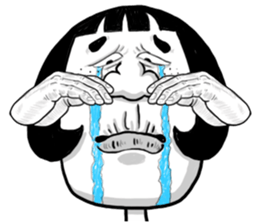 Ugly domineering woman For overseas sticker #6522465