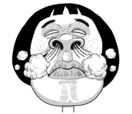 Ugly domineering woman For overseas sticker #6522484