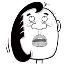 Ugly domineering woman For overseas sticker #6522491