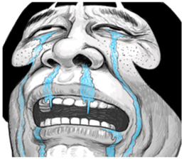 Ugly domineering woman For overseas sticker #6522503