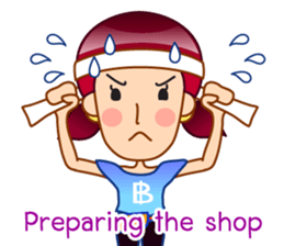 Merchant,Car Boot Sale, Market Fair sticker #6523112