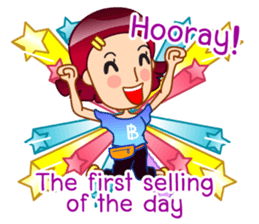 Merchant,Car Boot Sale, Market Fair sticker #6523114