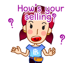 Merchant,Car Boot Sale, Market Fair sticker #6523115