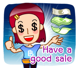 Merchant,Car Boot Sale, Market Fair sticker #6523116