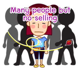 Merchant,Car Boot Sale, Market Fair sticker #6523120