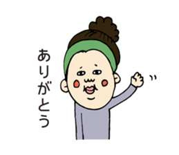 Naturally curly hair! sticker #6523292