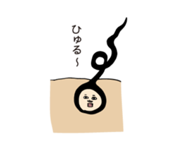 Naturally curly hair! sticker #6523298