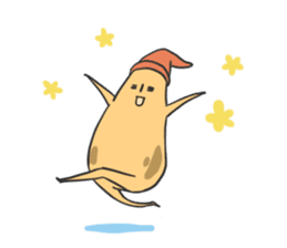 sleepy potatoes sticker #6523409