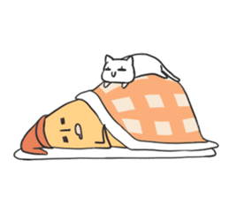 sleepy potatoes sticker #6523413