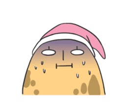 sleepy potatoes sticker #6523415