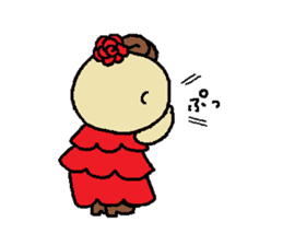 YOLANDA FLAMENCO 2 sticker #6523468